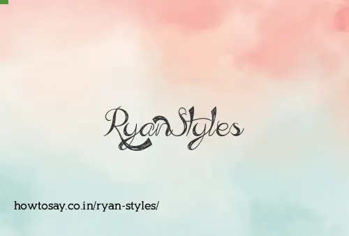 Ryan Styles