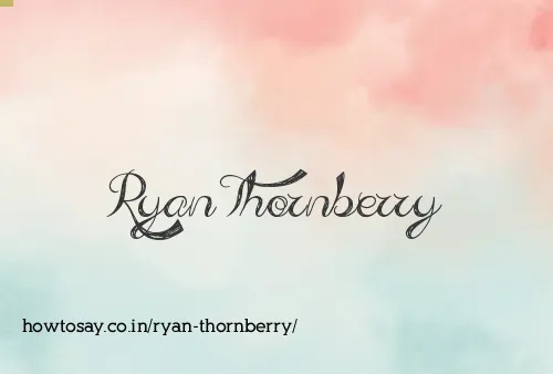 Ryan Thornberry