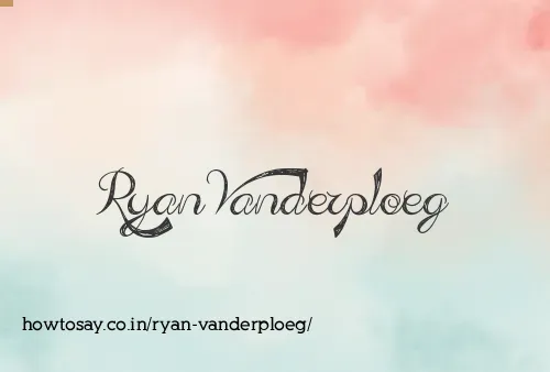 Ryan Vanderploeg
