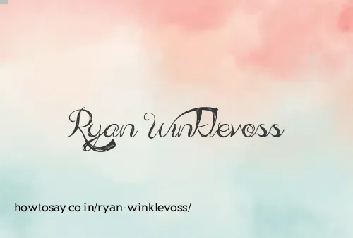 Ryan Winklevoss