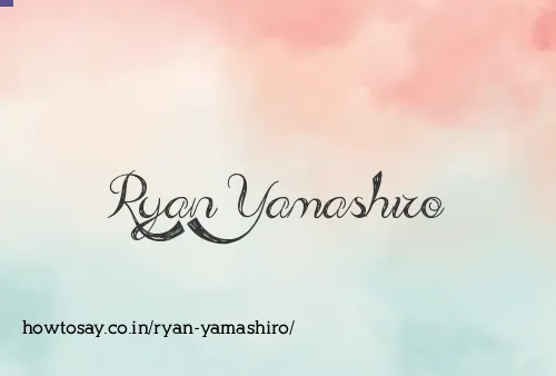 Ryan Yamashiro