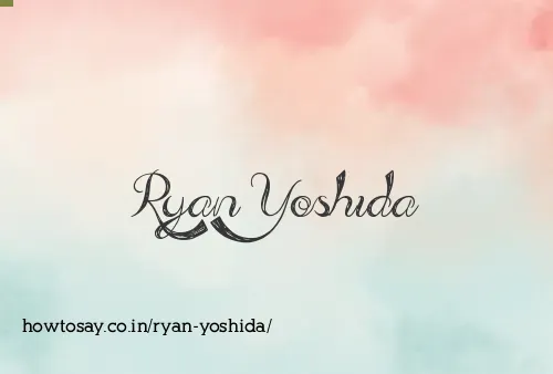 Ryan Yoshida