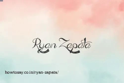 Ryan Zapata