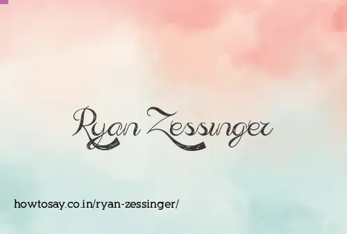 Ryan Zessinger