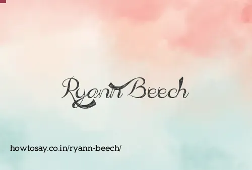 Ryann Beech