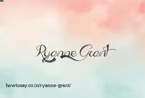 Ryanne Grant