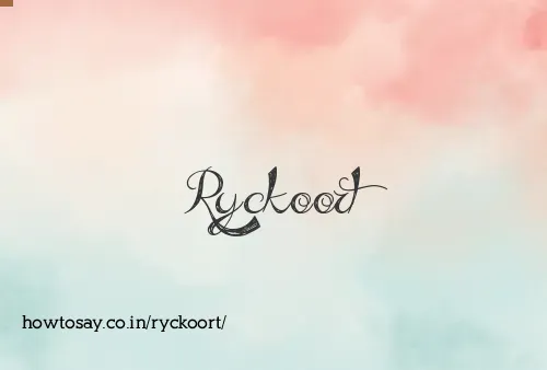 Ryckoort