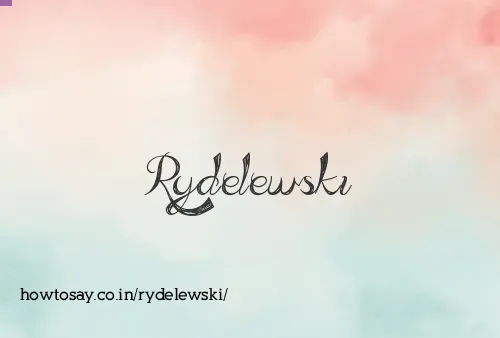 Rydelewski
