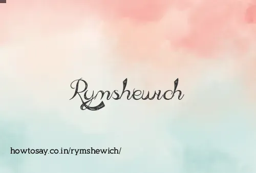 Rymshewich