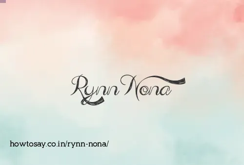Rynn Nona