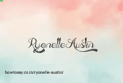 Ryonelle Austin