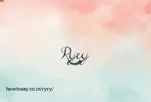 Ryry