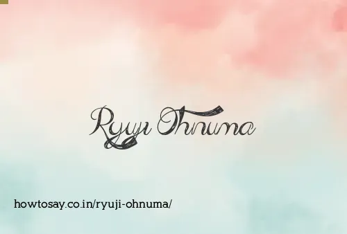 Ryuji Ohnuma