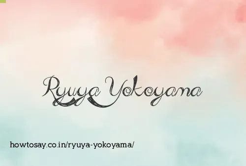 Ryuya Yokoyama