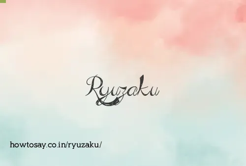 Ryuzaku