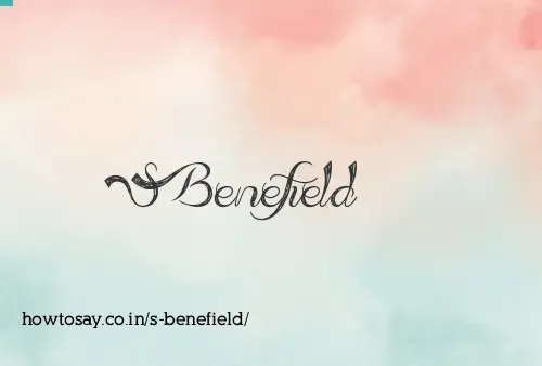 S Benefield