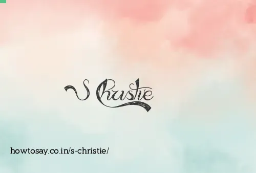S Christie