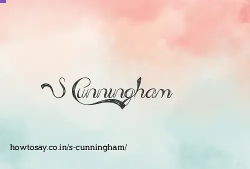 S Cunningham