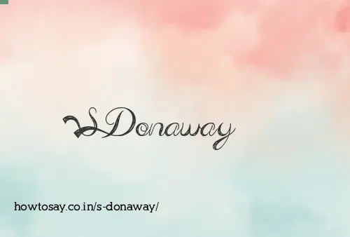 S Donaway