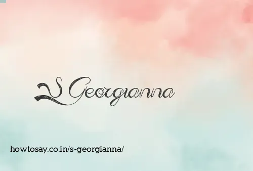 S Georgianna