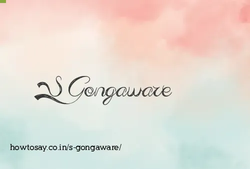 S Gongaware