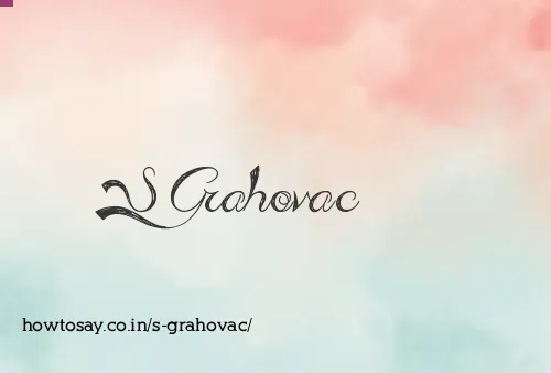 S Grahovac