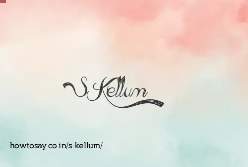 S Kellum