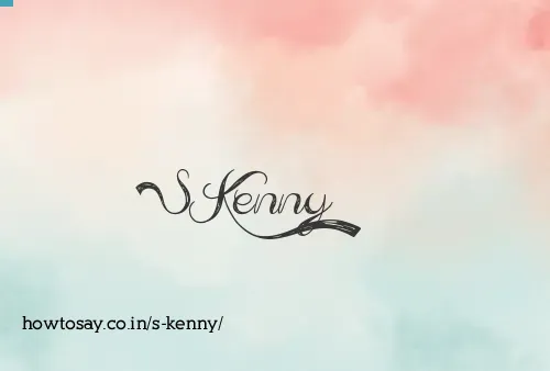 S Kenny