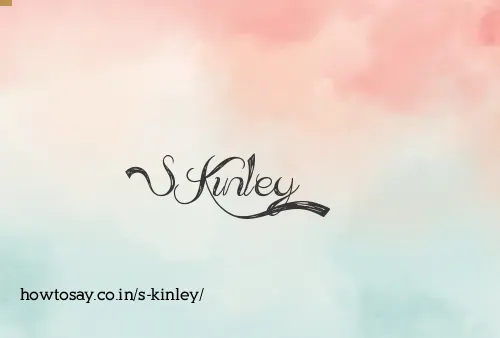 S Kinley
