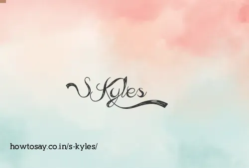 S Kyles