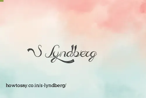 S Lyndberg