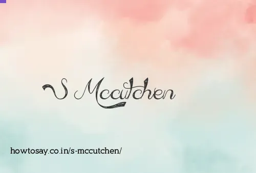 S Mccutchen