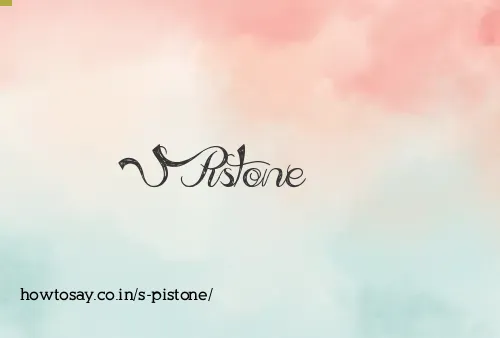 S Pistone