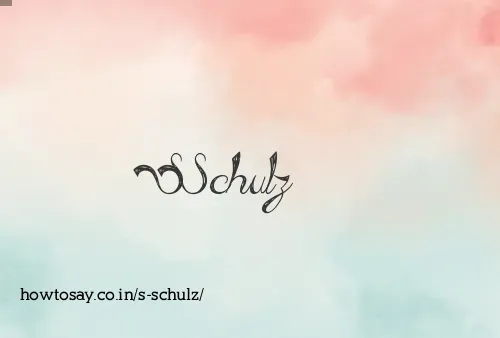 S Schulz