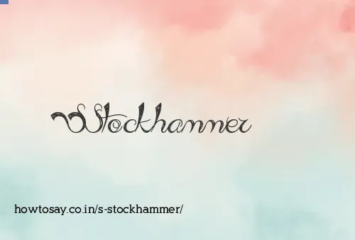 S Stockhammer