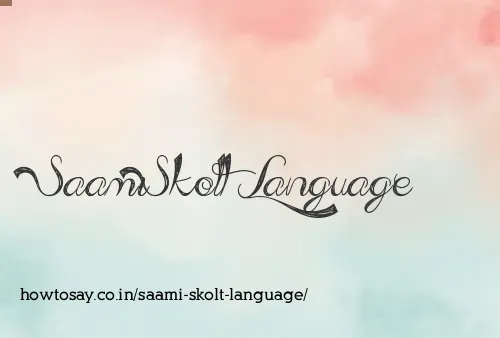 Saami Skolt Language