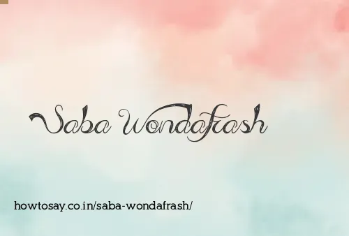 Saba Wondafrash
