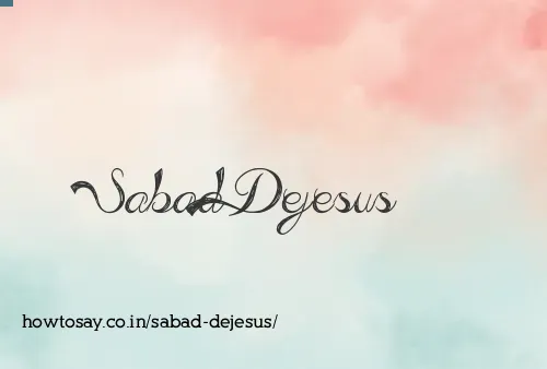 Sabad Dejesus