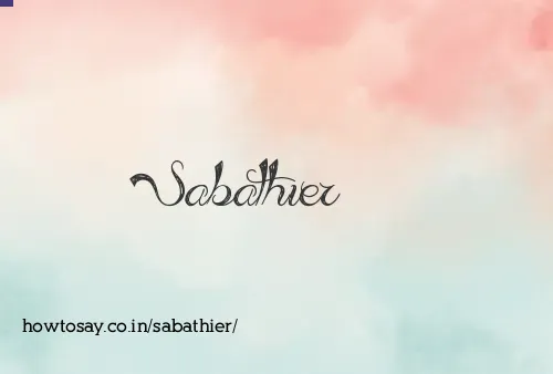 Sabathier