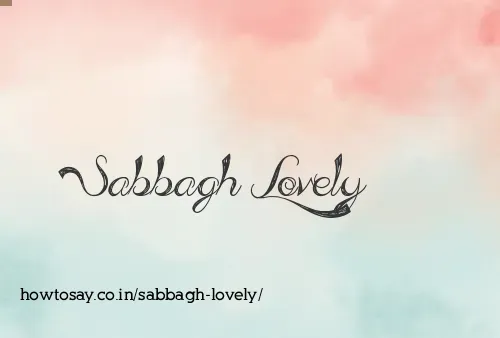Sabbagh Lovely
