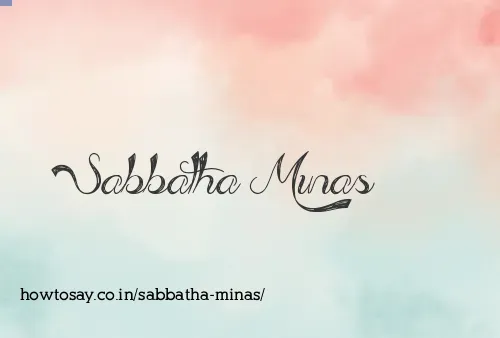 Sabbatha Minas