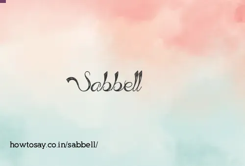 Sabbell