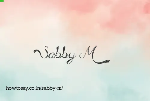 Sabby M