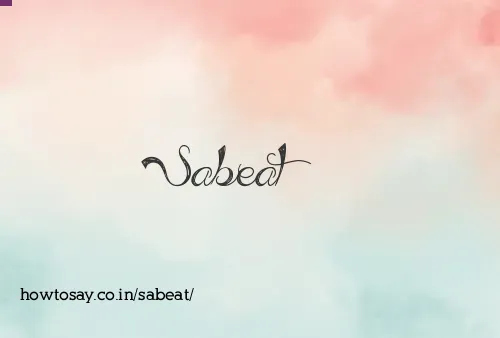 Sabeat