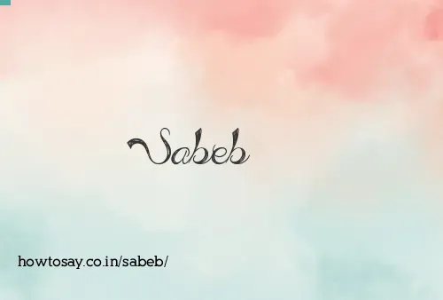Sabeb