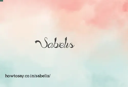 Sabelis