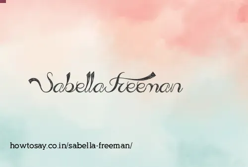 Sabella Freeman