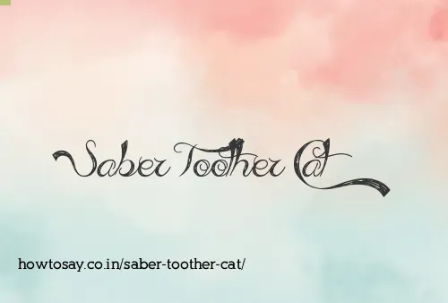 Saber Toother Cat