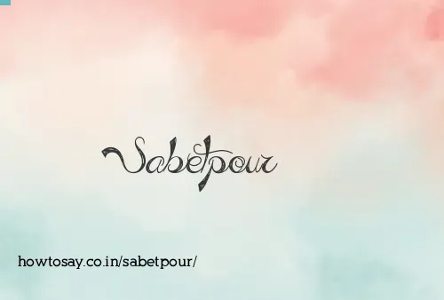 Sabetpour