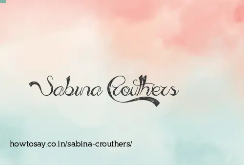Sabina Crouthers